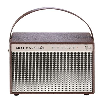 AKAI M5 THUNDER COFFEE - Безжичен високоговорител 70W/8000 mAh