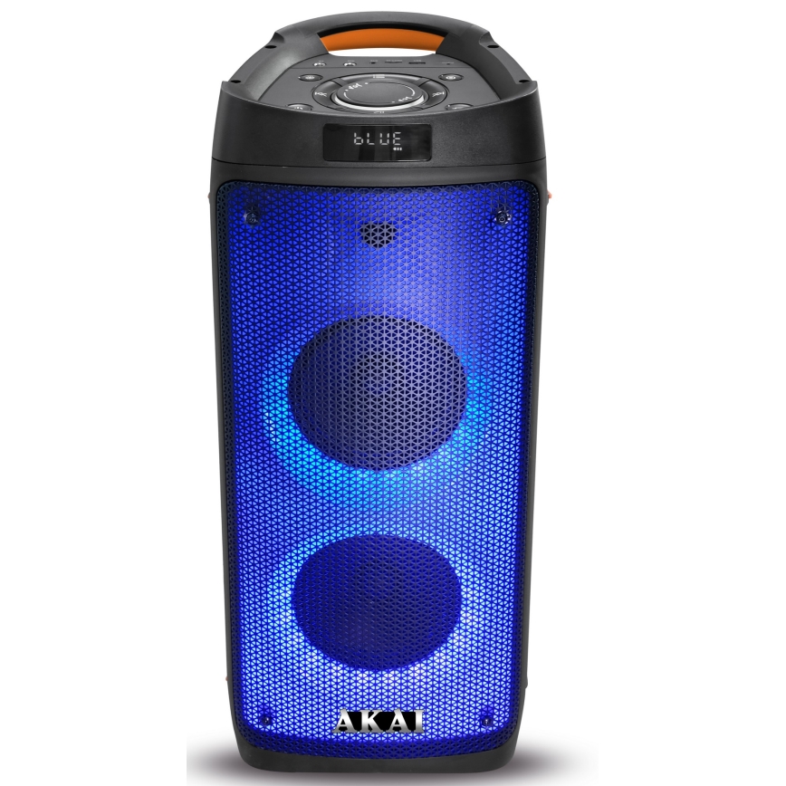AKAI PARTY BOX 810 - Безжичен високоговорител 65W/230V 5000 mAh + дистанционно управление