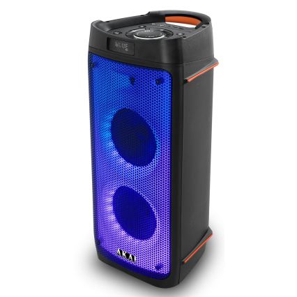 AKAI PARTY BOX 810 - Безжичен високоговорител 65W/230V 5000 mAh + дистанционно управление