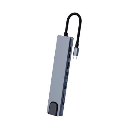 Aligator AHUB001 - USB-C хъб 8 в 1