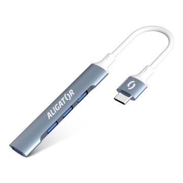 Aligator AHUB002 - 4 в 1 USB-C хъб