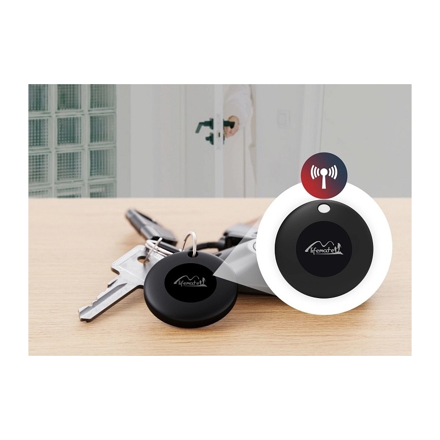 Aligator APD001 - локатор Life Tag 1xCR2032 IP65 черен