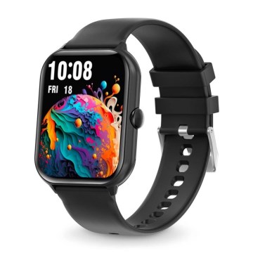 Aligator AW10BK - Смарт часовник Watch GO 220 mAh IP67 черен