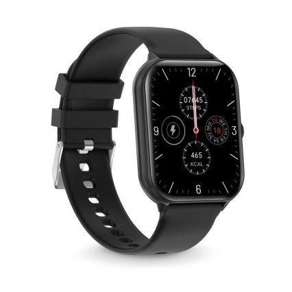 Aligator AW10BK - Смарт часовник Watch GO 220 mAh IP67 черен