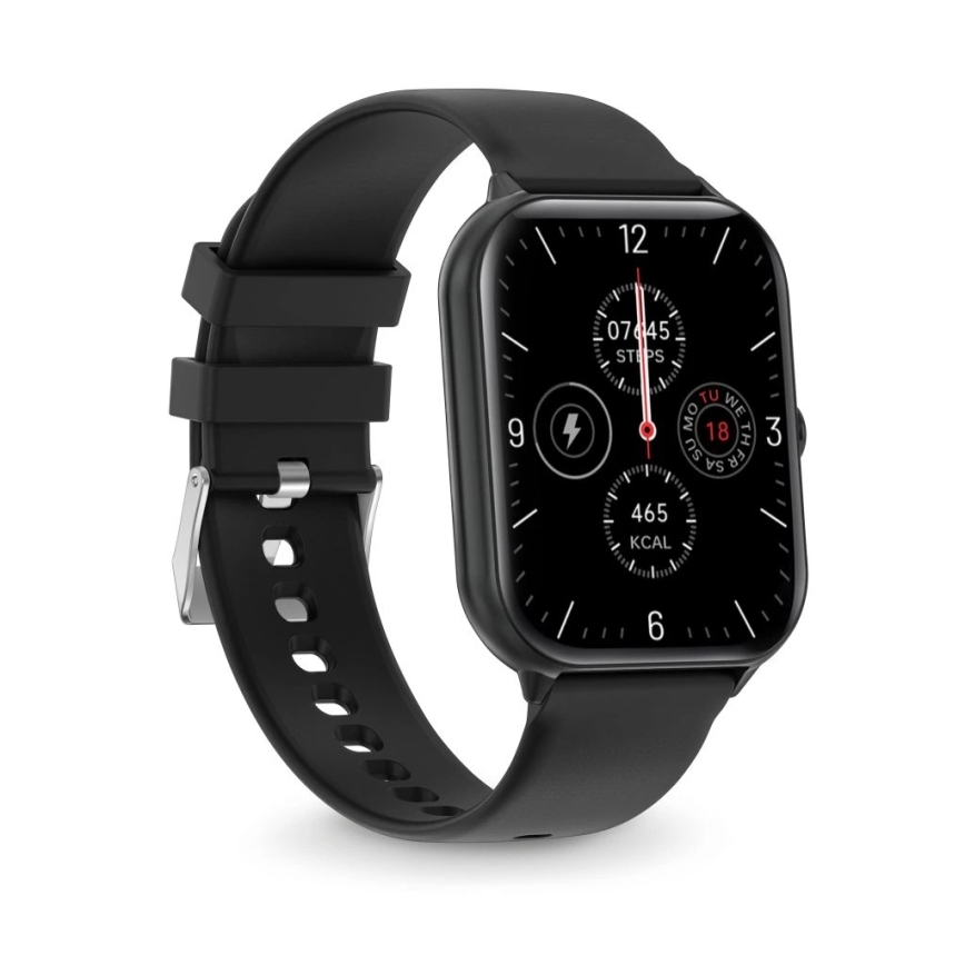 Aligator AW10BK - Смарт часовник Watch GO 220 mAh IP67 черен