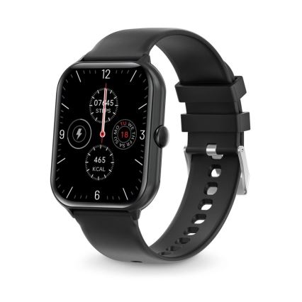 Aligator AW10BK - Смарт часовник Watch GO 220 mAh IP67 черен