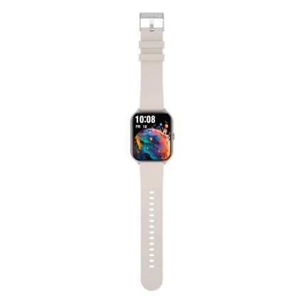 Aligator AW10SR - смарт часовник Watch GO 220 mAh IP67 кремав