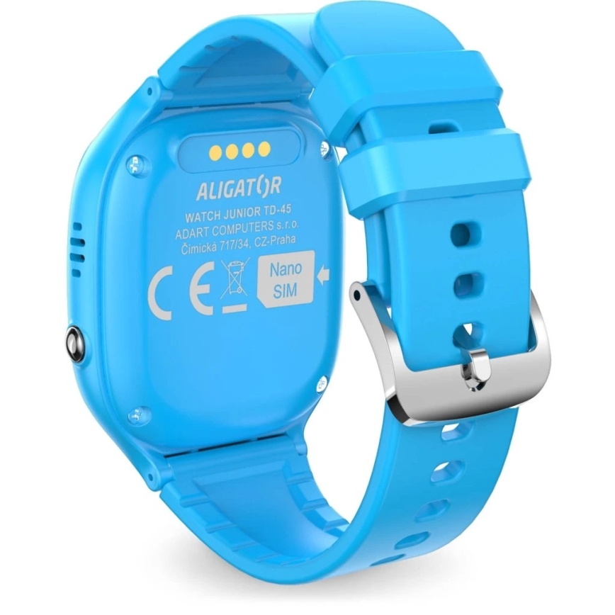 Aligator AW11BE - Умен часовник Watch Junior 2 450 mAh IP67 Wi-Fi син