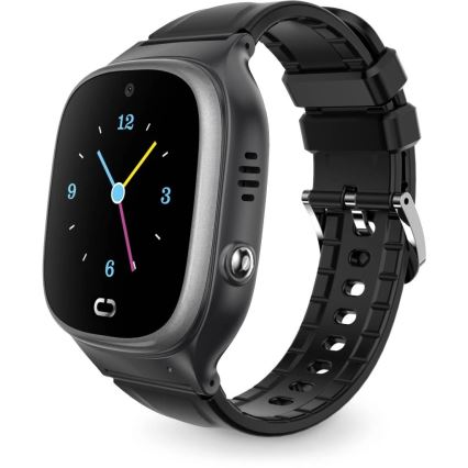 Aligator AW11BK - Смарт часовник Watch Junior 2 450 mAh IP67 Wi-Fi черен