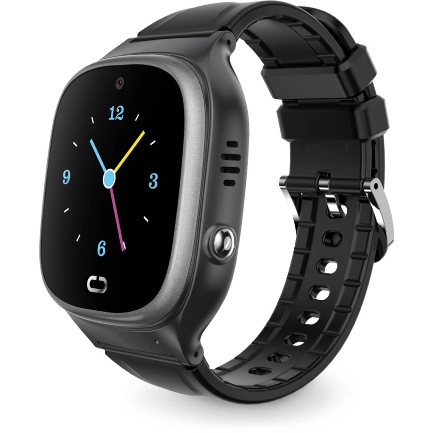 Aligator AW11BK - Смарт часовник Watch Junior 2 450 mAh IP67 Wi-Fi черен