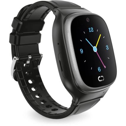 Aligator AW11BK - Смарт часовник Watch Junior 2 450 mAh IP67 Wi-Fi черен