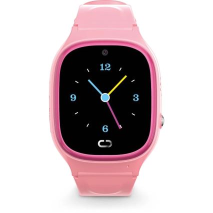 Aligator AW11PK - Смарт часовник Watch Junior 2 450 mAh IP67 Wi-Fi розов