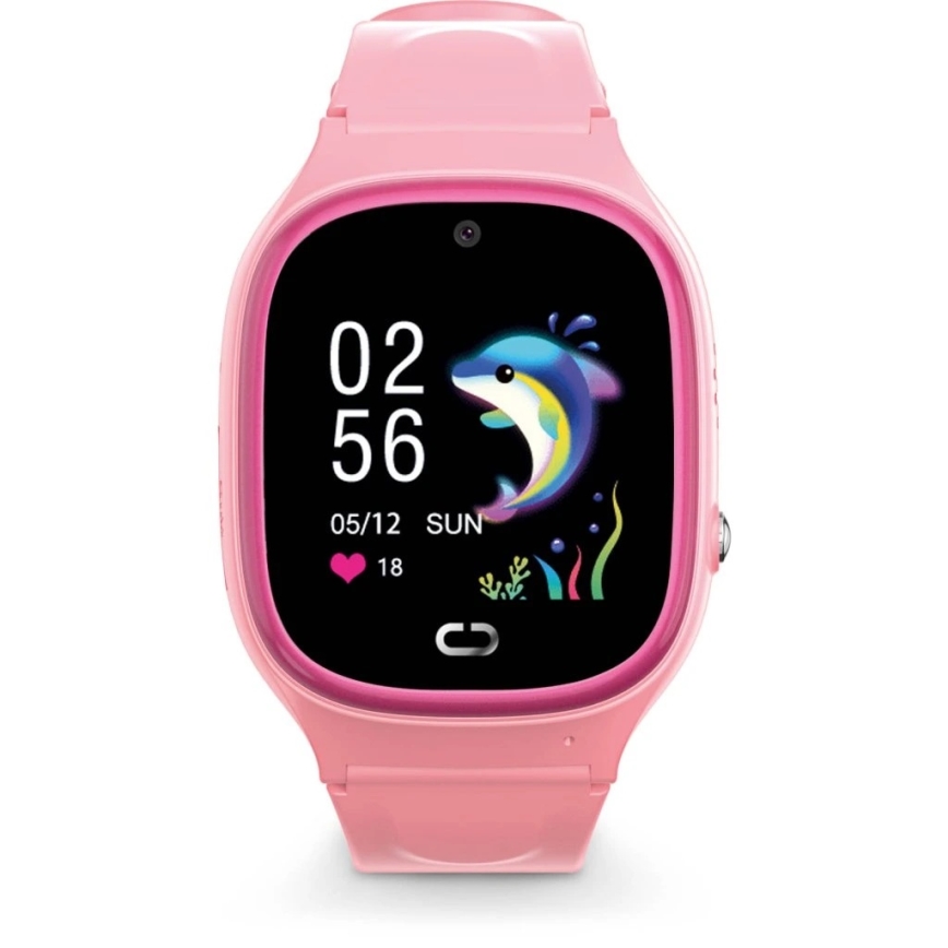 Aligator AW11PK - Смарт часовник Watch Junior 2 450 mAh IP67 Wi-Fi розов