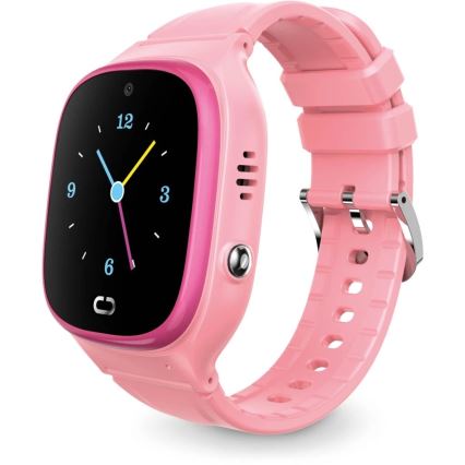 Aligator AW11PK - Смарт часовник Watch Junior 2 450 mAh IP67 Wi-Fi розов