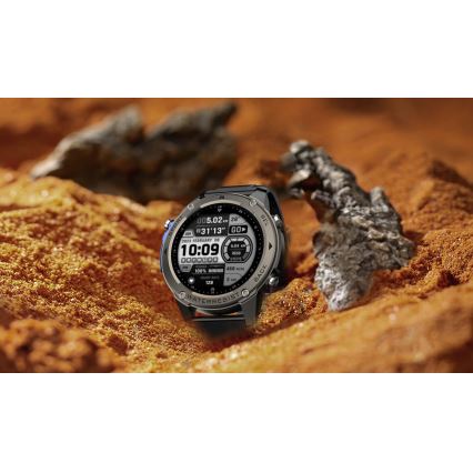 Aligator AW12BK - Смарт часовник с GPS, 500 mAh, IP69K, черен