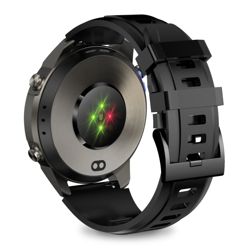 Aligator AW12BK - Смарт часовник с GPS, 500 mAh, IP69K, черен