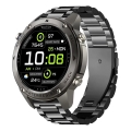 Aligator AW12BK - Смарт часовник с GPS, 500 mAh, IP69K, черен