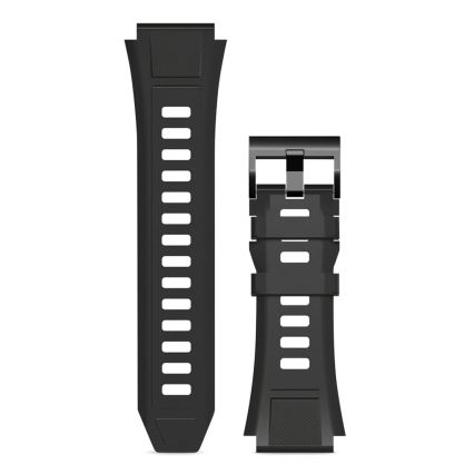 Aligator AW12BK - Смарт часовник с GPS, 500 mAh, IP69K, черен