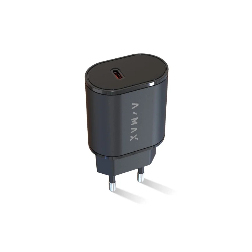 Aligator AX0002V - Адаптер за бързо зареждане A-MAX Power Delivery 20W USB-C черен
