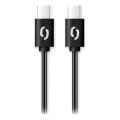 Aligator DATKP46 - USB кабел USB-C / USB-C 100W Power Delivery 1,5 m черен