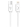 Aligator DATKP51 - USB кабел USB-C / Lightning 30W Power Delivery 1,5m бял