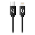 Aligator DATKP56 - USB кабел USB-C / Lightning 30W Power Delivery 0,5m черен