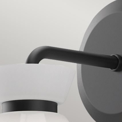 Alora Mood - стенен аплик HALSTON 1xE14/40W/230V черен