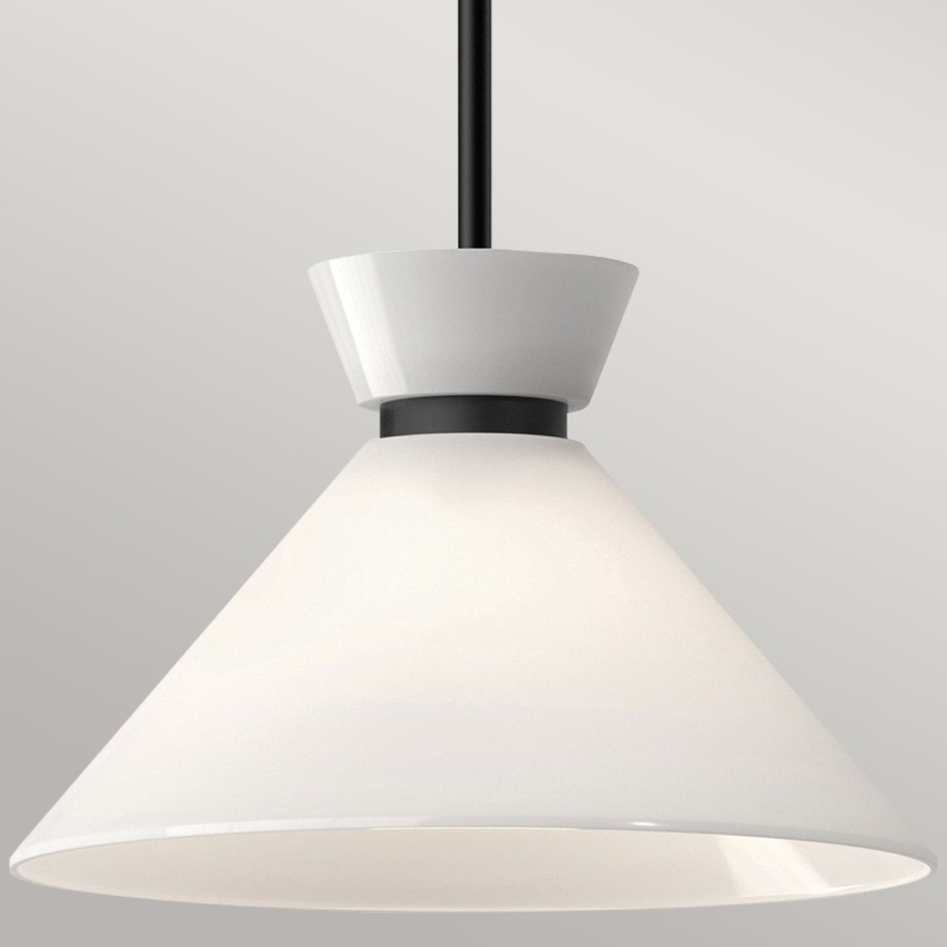 Alora Mood - Полилей на тръба HALSTON 1xE27/60W/230V черен