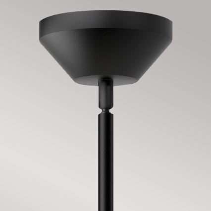 Alora Mood - Полилей на тръба HALSTON 1xE27/60W/230V черен