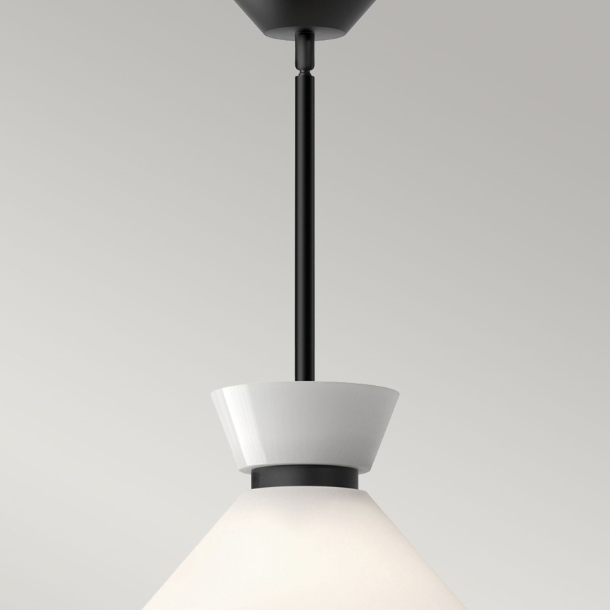 Alora Mood - Полилей на тръба HALSTON 1xE27/60W/230V черен