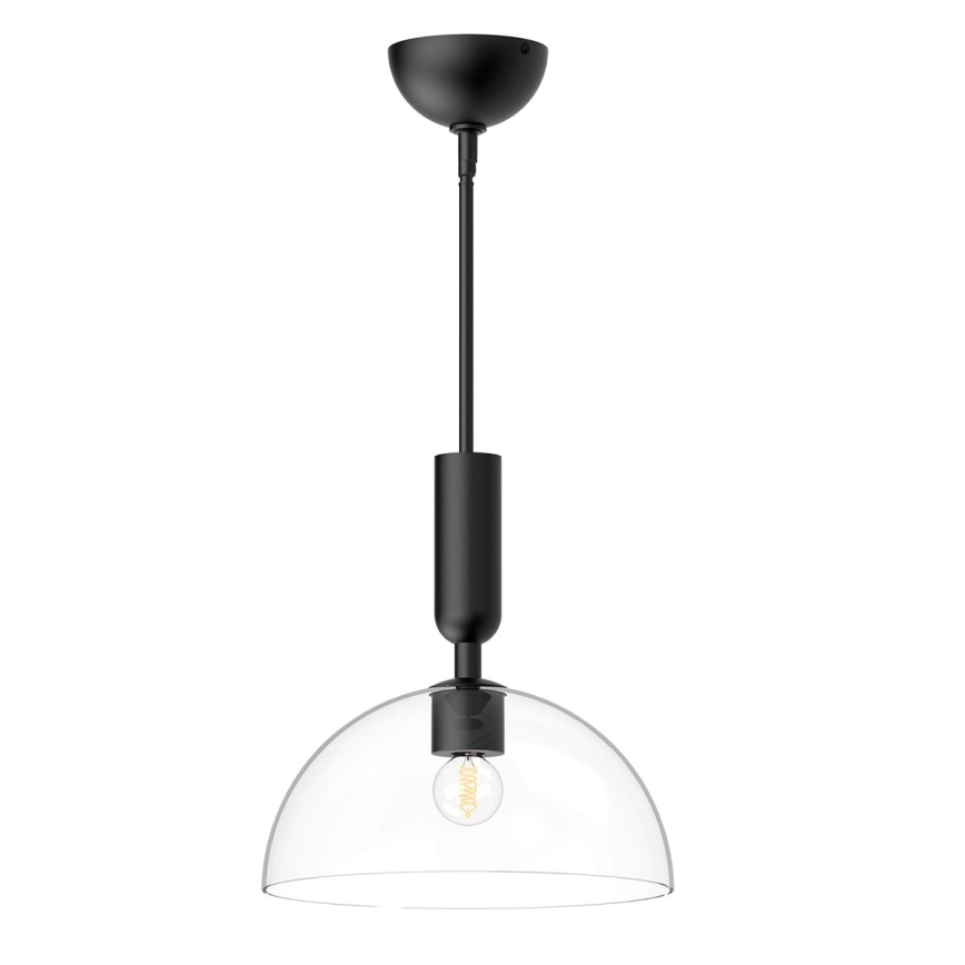 Alora Mood - Полилей на прът JUDE 1xE27/60W/230V черен