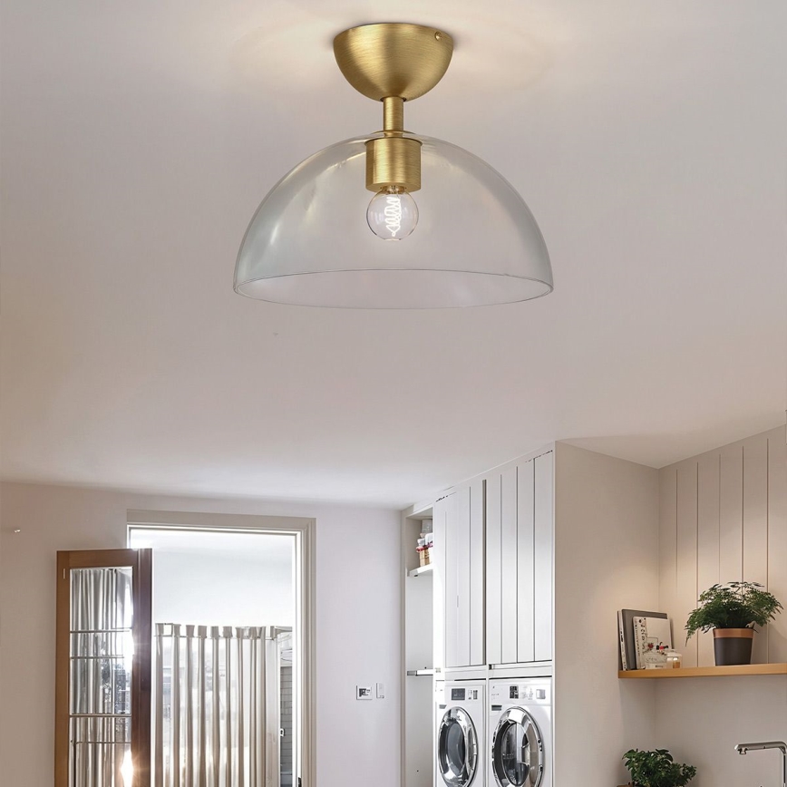 Alora Mood - Плафон JUDE 1xE27/60W/230V Ø 30,5 cm месинг