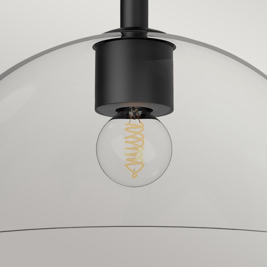 Alora Mood - Плафон JUDE 1xE27/60W/230V Ø 30,5 см черен