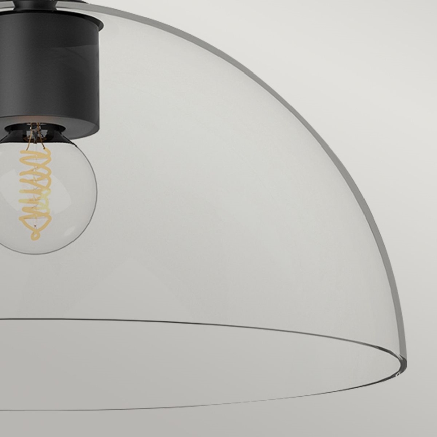 Alora Mood - Плафон JUDE 1xE27/60W/230V Ø 30,5 см черен