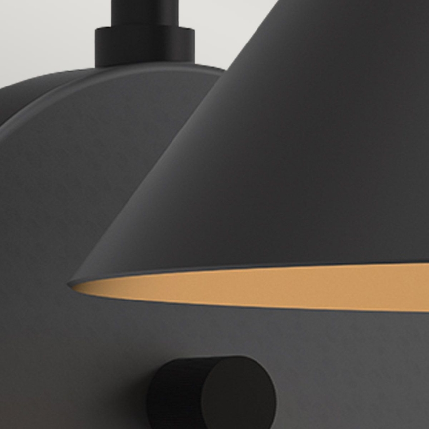 Alora Mood - Аплик REMYCK 1xE27/60W/230V черен