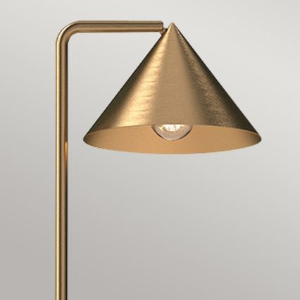 Alora Mood - Подова лампа REMYCK 1xE27/60W/230V златна