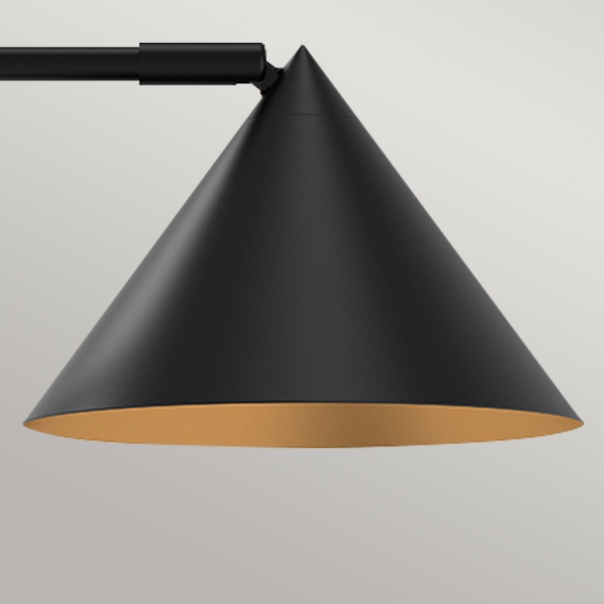 Alora Mood - Настолна лампа REMYCK 1xE27/60W/230V черна