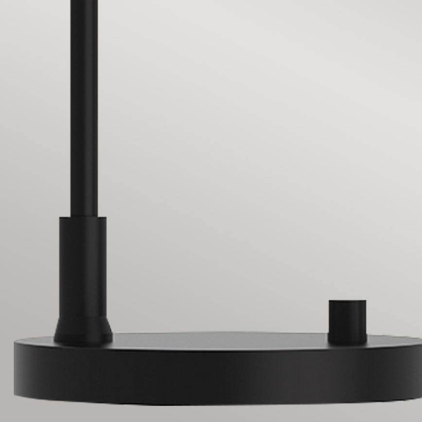 Alora Mood - Настолна лампа REMYCK 1xE27/60W/230V черна