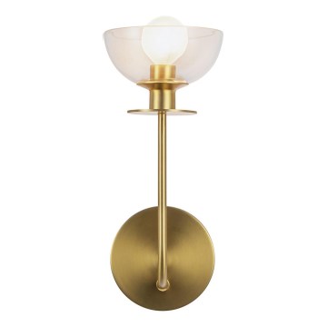 Alora Mood ALM-SYLVIA-1WB-BG-CL - Стенен аплик SYLVIA 1xE14/40W/230V златист