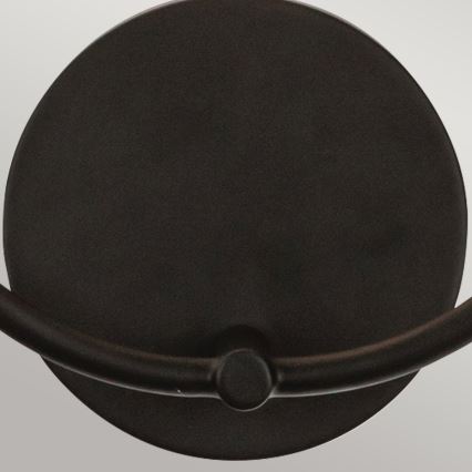 Alora Mood - Стенно осветително тяло SYLVIA 2xE14/40W/230V черно