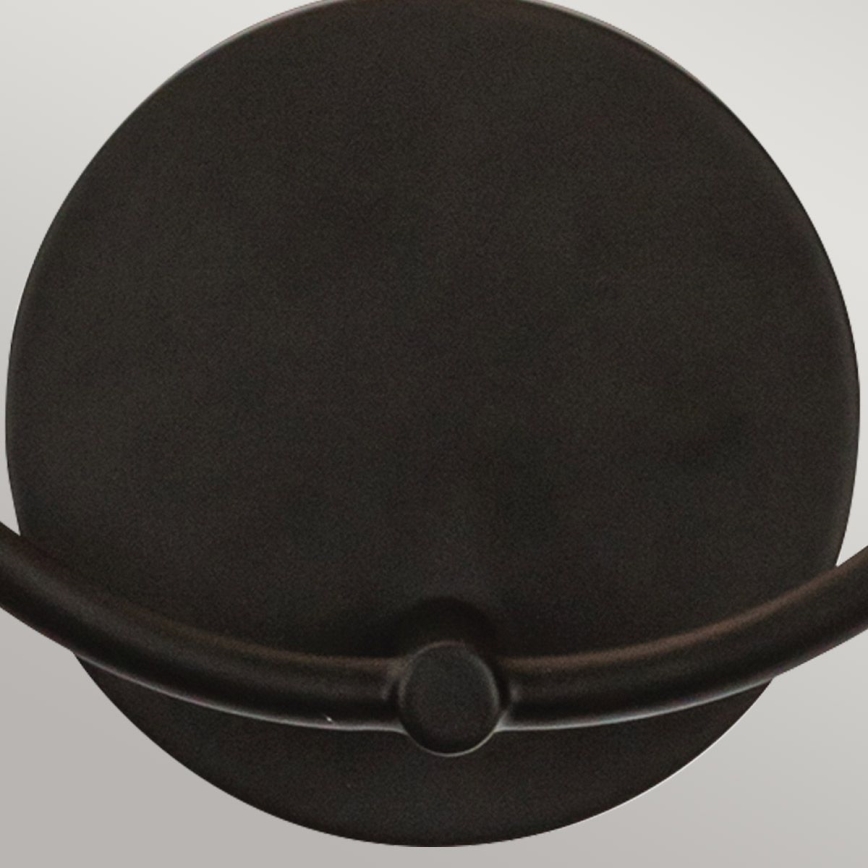 Alora Mood - Стенно осветително тяло SYLVIA 2xE14/40W/230V черно