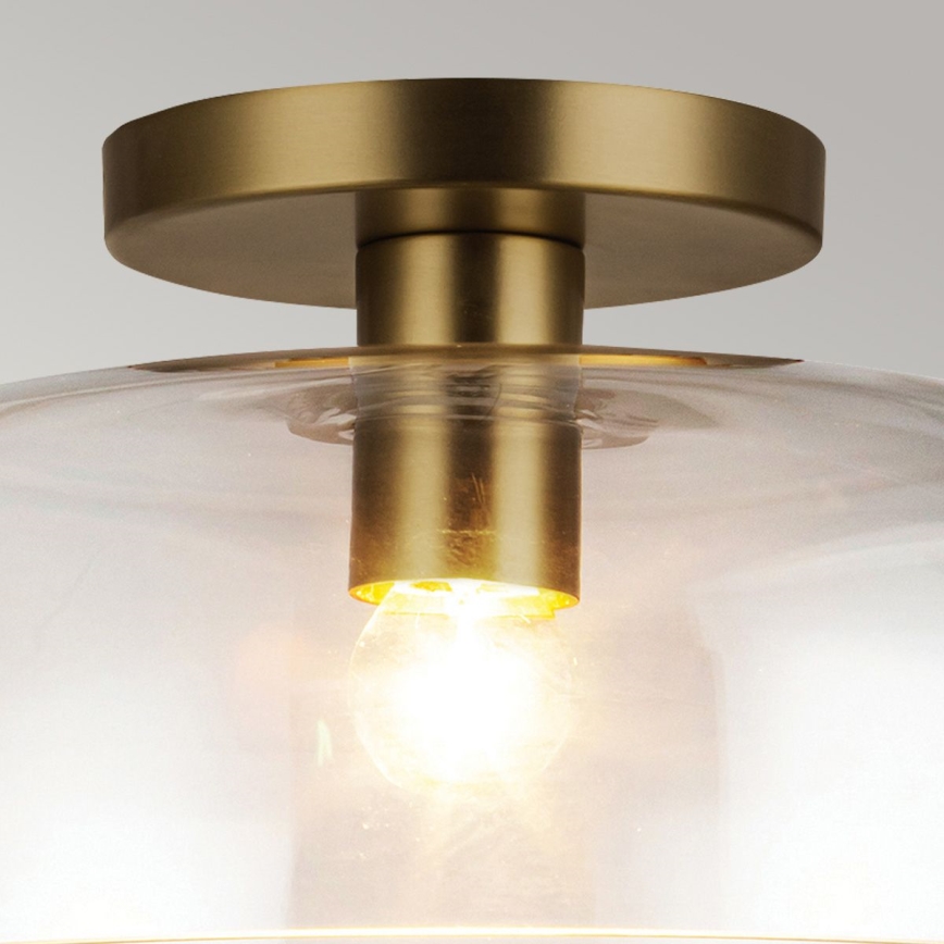 Alora Mood ALM-SYLVIA-SF-BG-CL - Таванно осветително тяло SYLVIA 1xE27/60W/230V златисто