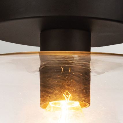 Alora Mood - Таванно осветително тяло SYLVIA 1xE27/60W/230V черно