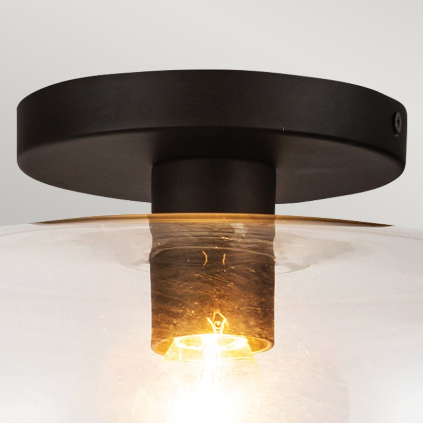 Alora Mood - Таванно осветително тяло SYLVIA 1xE27/60W/230V черно