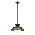 Alora Mood - Пендел на тръба PERTH 1xE27/60W/230V Ø 37,5 см черен