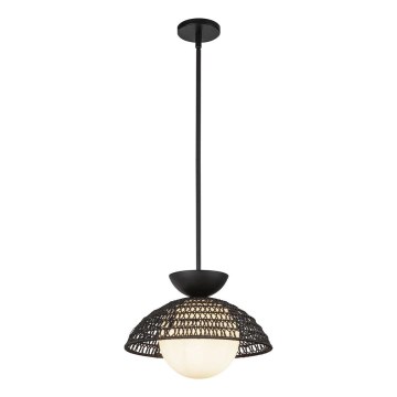 Alora Mood - Пендел на тръба PERTH 1xE27/60W/230V Ø 37,5 см черен