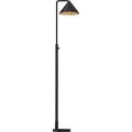 Alora Mood - Подова лампа REMYCK 1xE27/60W/230V черна