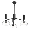 Alora Mood - Полилей на тръба JUDE 3xE27/60W/230V черен