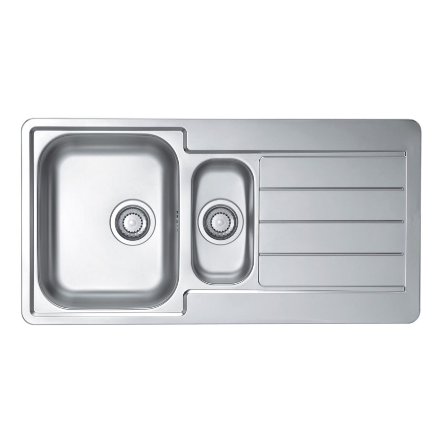ALVEUS 1082440 - Кухненска мивка LINE 98x50 см матов стомана/сатен