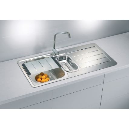 ALVEUS 1082440 - Кухненска мивка LINE 98x50 см матов стомана/сатен